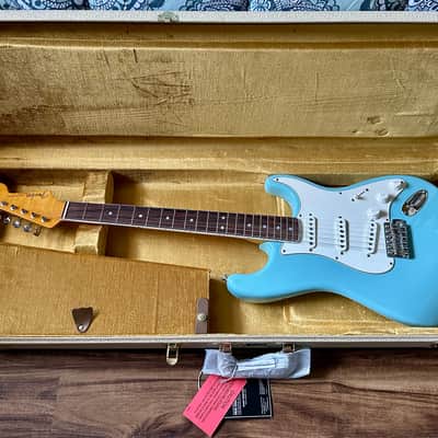 2024 Fender Eric Johnson Rosewood Stratocaster Tropical Turquoise image 1