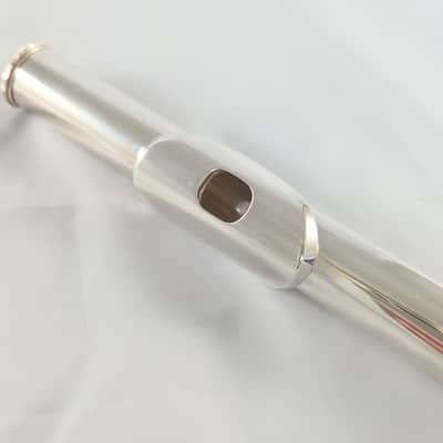 Pearl PF-665 CC flute solid silver headjoint image 8