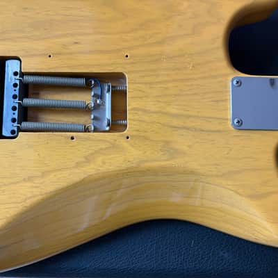 1980s Chandler San Francisco Joe Perry Stratocaster Natural Lipstick Pickups Hard Case image 22