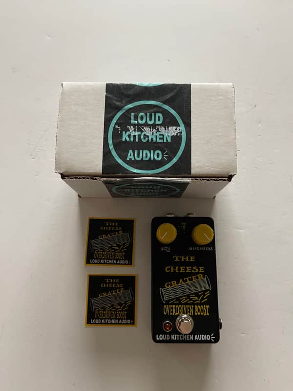 Loud Kitchen Audio The Cheese Grater Overdrive Boost Guitar Effect Pedal image 1