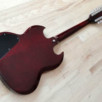 1970s Fernandes SG Lawsuit 12 String Vintage Electric Guitar Cherry Japan Burny image 13