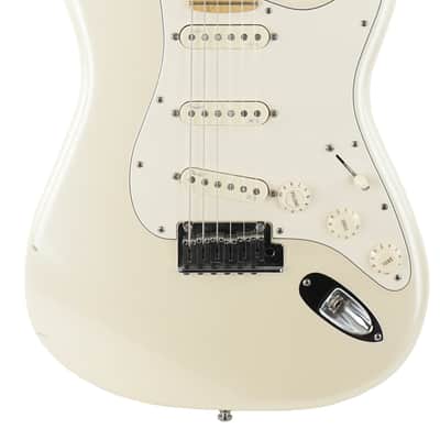 2013 Fender American Deluxe Stratocaster Olympic Pearl image 2