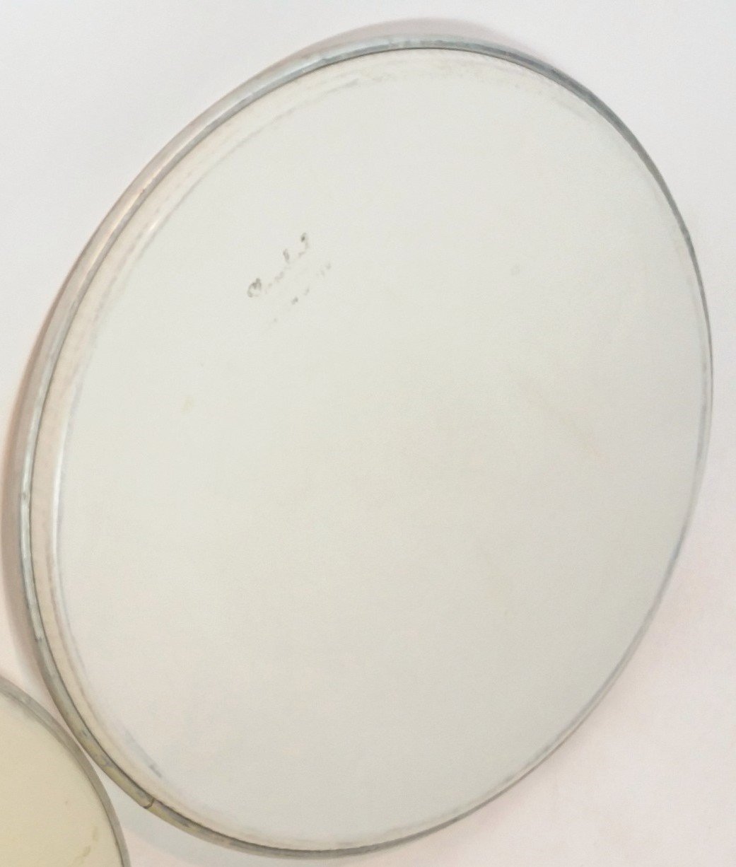 Slingerland 13"Sound King Drum Head Batter/Resonant White Parade USA Vintage 60s — main photograph