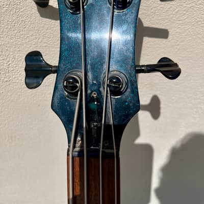 B.C. Rich Mockingbird Neck Through US made Bass Rare Scalloped 1987-1989 MIA image 7