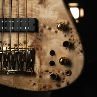 Fodera Emperor 5 Standard Special Buckeye Burl 2025 (9,7 Lbs.) image 7