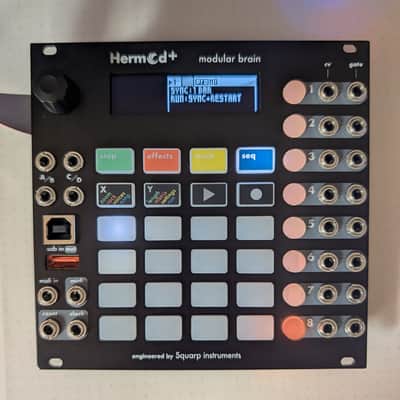 Squarp Instruments Hermod+ Modular Brain 2023 - Present - Black image 3