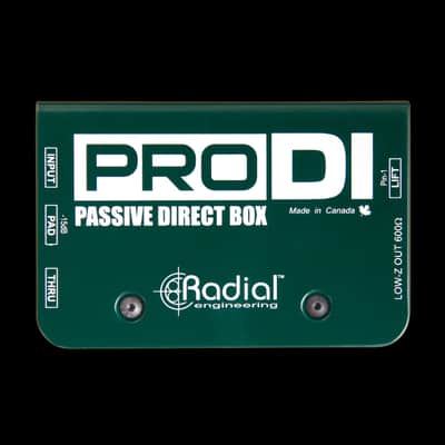 Radial ProDI 1-channel Passive Instrument Direct Box image 1