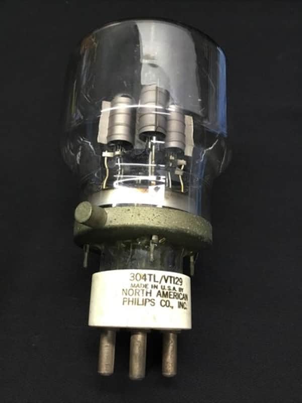 PHILIPS VT 129 304TL Linear Amplifier HAM Radio Low MU TRIODE Vacuum Tube W.8822 image 1