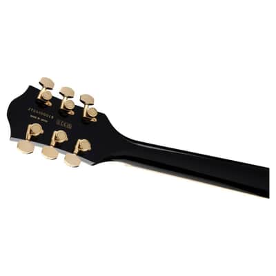 Gretsch Broadkaster LX Center Block with String-Thru Bigsby and Gold Hardware, Ebony Finge... image 6