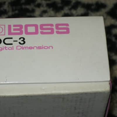 used Boss DC-3 Digital Dimension (digital chorus) 1988 very early model +box/battery/strings (NO pw) image 25