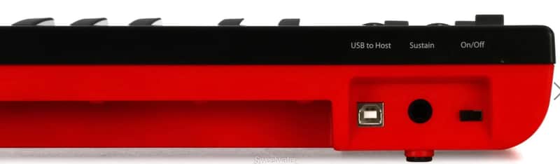 Nektar Nektar SE49 USB Midi Controller 2025 - black and red image 1
