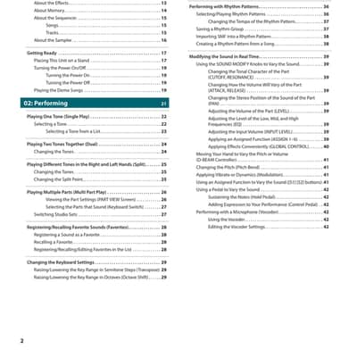 Roland FA-07 — 7 in 1 Owners Manual Guide Instructions — 379 Pages — USA Made image 2