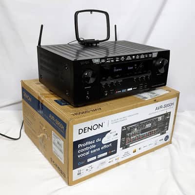 Denon AVR-S950H Receiver, 7.2 Channel (185W X 7) - 4K Ultra HD Home Theater w/ Box & Accessories image 7