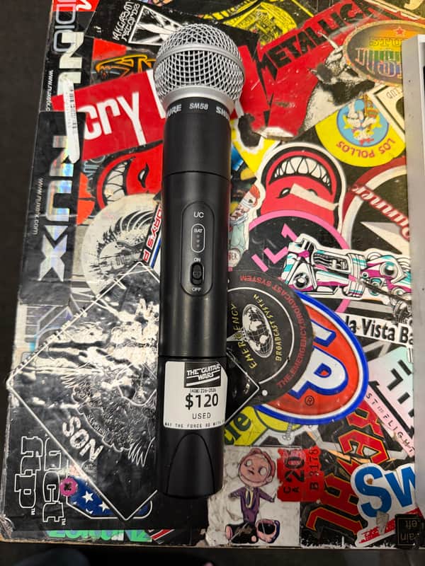 Shure SM58 UC2-UA 2000/2010 - Black image 1