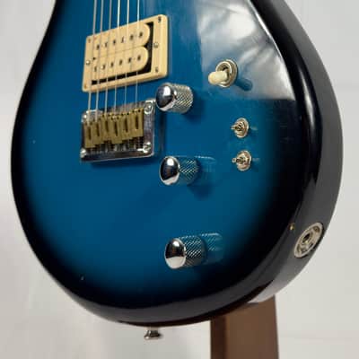 Martin Sigma Prototype Neck Through Electric Guitar MIJ Japan Early 1980s - Blue Burst image 6