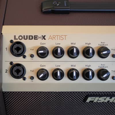 Fishman Loudbox Artist Bluetooth 120 watt 2 Channel Acoustic Guitar Amplifier image 2