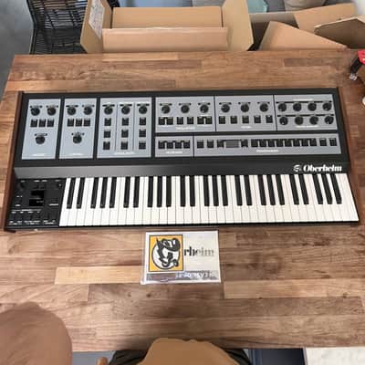 Oberheim OB-X8 61-Key 8-Voice Synthesizer 2022 - Present - Black with Wood Sides