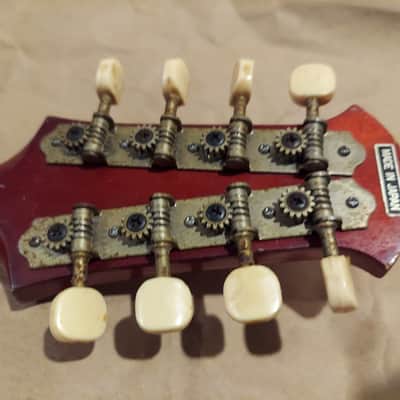Suzuki Mandolin Model 601, Japan, 1970, Good condition, needs re-gluing image 9