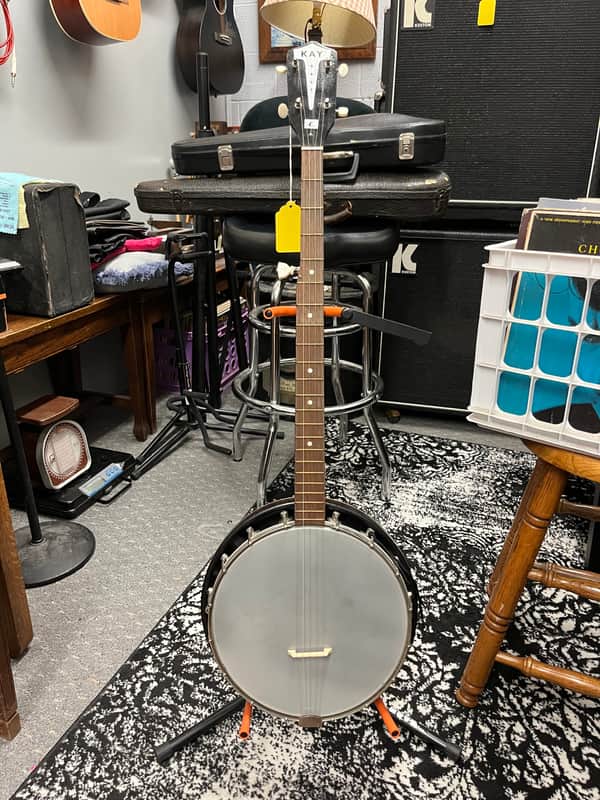 Kay 5 String Resonator Banjo - Sunburst image 1