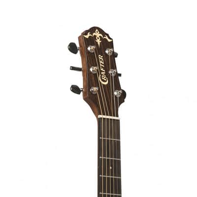 Crafter ABLE D600CE VTG Able Series Dreadnought Cutaway Solid Spruce Top Mahogany Neck 6-String Acoustic-Electric Guitar Bild 8