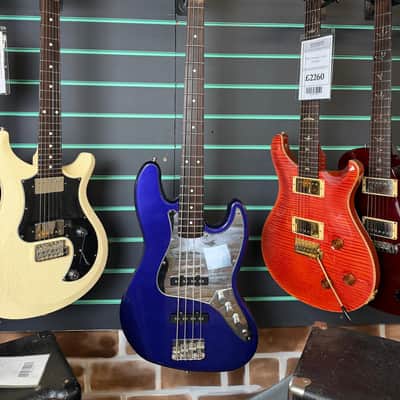 Fender Standard Jazz Bass Midnight Blue 1999 Electric Bass image 2