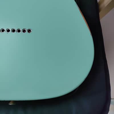 2021 Fender American Performer Telecaster Satin Surf Green RELIC w/GIGBAG image 20
