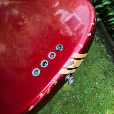 Fender Mustang competition 1971 - candy apple red image 4