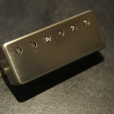 D'Urbano Magnetics MINI HUMBUCKER BRIDGE PICKUP ALNICO Nickel image 2