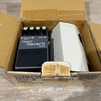 Boss RV-2 Digital Reverb (Dark Gray Label) 1987 - 1989 - Gray image 4