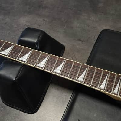 Jackson DINKY DK2 MIJ PRO SERIES Japan Translucent Black AAA Flame Top String-Through MJ Japanese Super Strat HH 2 USA Seymour Duncan Humbucker Fender Era image 4