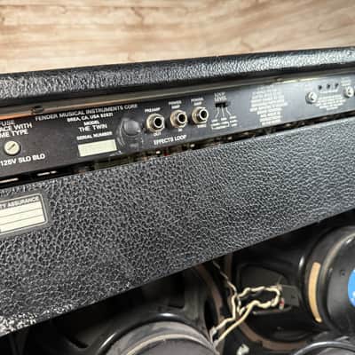 Fender The Twin 2-Channel 100w 2x12in Tube Combo image 7