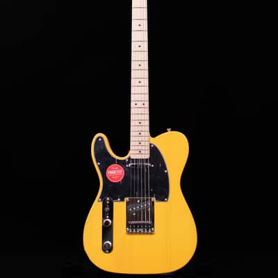Squier Affinity Series Telecaster Left-Handed, Maple FB, Butterscotch Blonde image 5