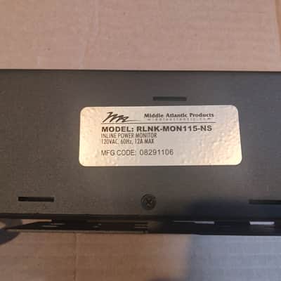 Middle Atlantic - RLNK-MON115-NS | RackLink 15 A Inline Power Monitor image 6