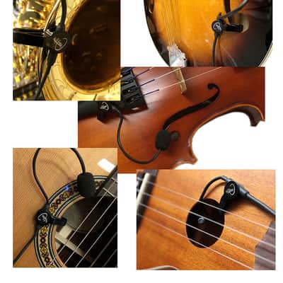 "THE FEATHER" 4/4 VIOLIN MICROPHONE SYSTEM with FLEXIBLE MICRO-GOOSE NECK by Myers Pickups image 9