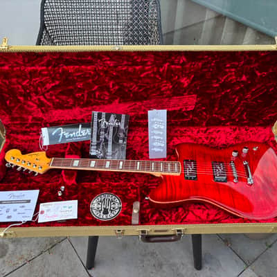 Fender Select USA Jazzmaster HH 2013 - Cayenne Burst image 11