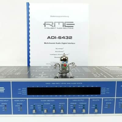RME ADi-6432 High-End Converter 2x64 Channel MADI AES +Near Mint+ 2J Garantie image 2