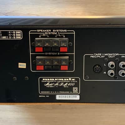 Amplifier Marantz PM 400 image 3