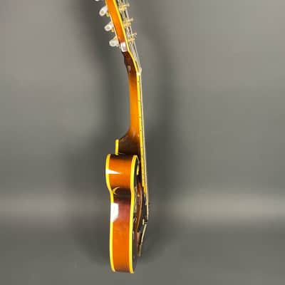 Vintage 1980 Shiro F-Style Mandolin MIJ Sunburst w/ Hard Case image 5
