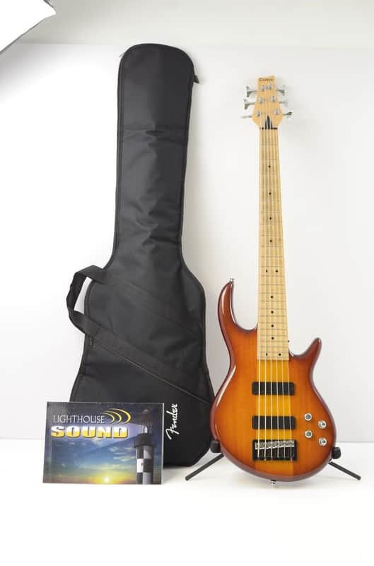 Carvin Icon IC6 6 String Bass Guitar - Sunburst Active Electronics IC-6 image 1