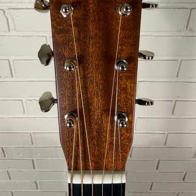Martin Custom Shop 18 Style 12-Fret Dreadnought in Figured Beeswing Mahogany 2025 - Natural image 7