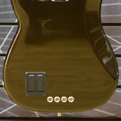 Fender American Ultra II Precision Bass Guitar Texas Tea image 7