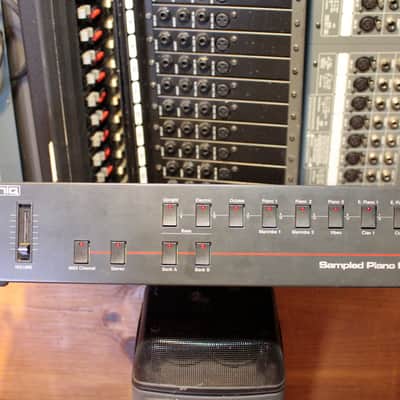 Vintage Classic Ensoniq 1980's Sampled Piano Module SPM-1 MIDI Rack Mount Studio Live Sound Synth  Unit