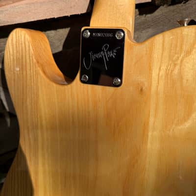 Fender Artist Series Jimmy Page Telecaster with Rosewood Fretboard 2019 - Natural with Dragon Graphic image 7