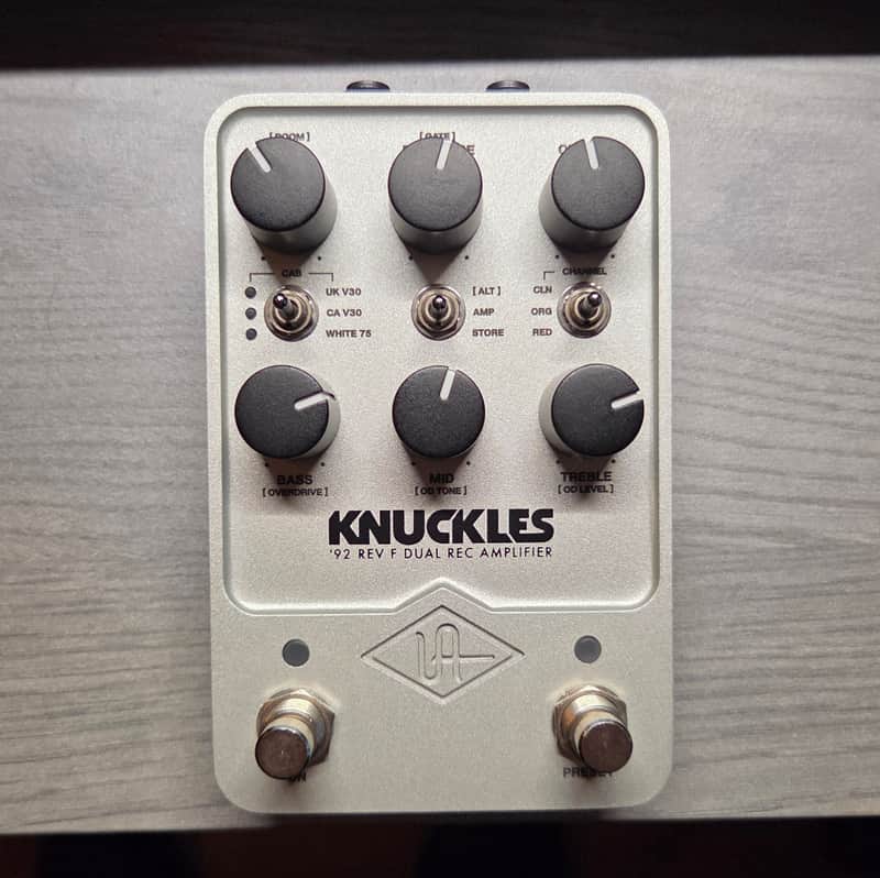 Universal Audio Knuckles '92 Rev F Dual Rec Amplifier 2024 - Present - Silver image 1