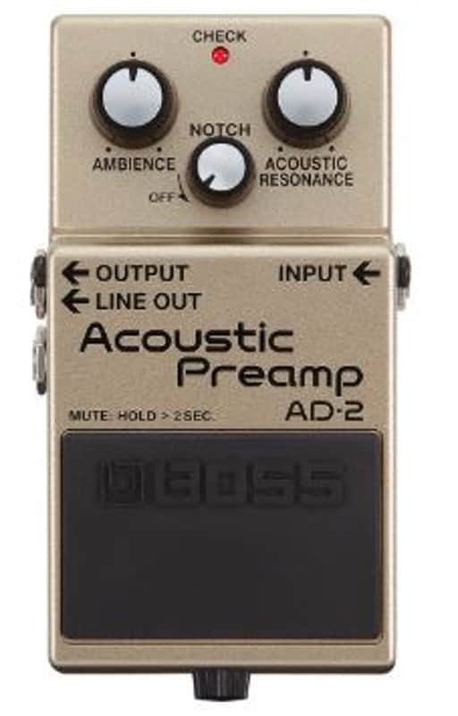 Boss AD-2 Acoustic Preamp Pedal | Reverb