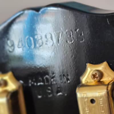 Gibson Nighthawk-SP2-Special -1994 - Ebony Black and Gold image 10