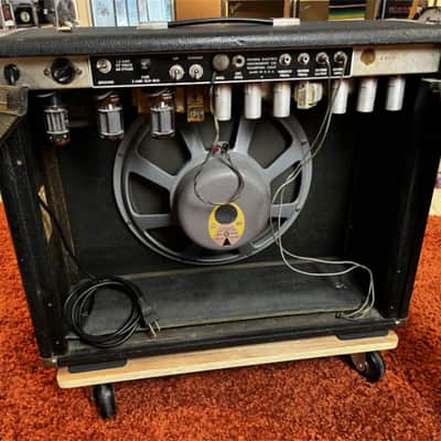 1964 Fender Vibroverb AA763 Blackface with Original JBL D130 image 11