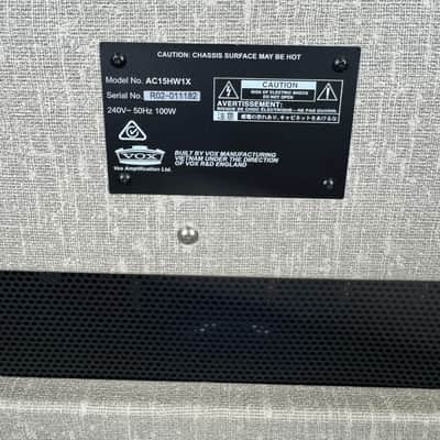 Vox AC-15 HW1X (Handwired) - 2019 image 5