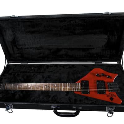 Bootlegger Guitar  Spade Gibson Scale 24.75 Headless Guitar With Case 2022 image 10