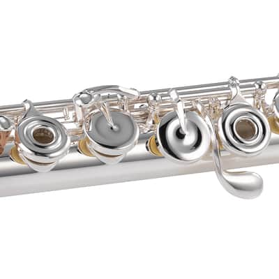Belsona by Pearl 202 Series C-Foot Open Hole Flute w/Cleaning Rod & Hard Case | PF202 | 2-Day | WorldShip | Auth Dealer image 4
